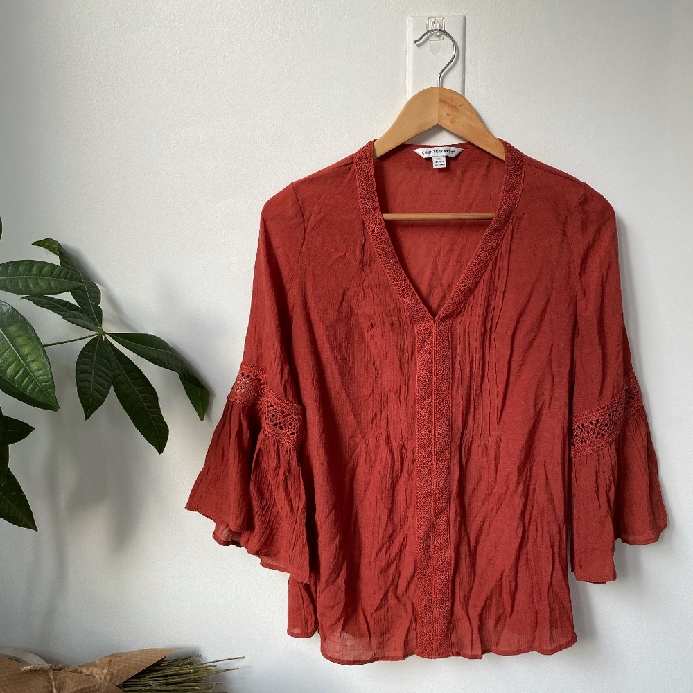 COUNTERPARTS BLOUSE